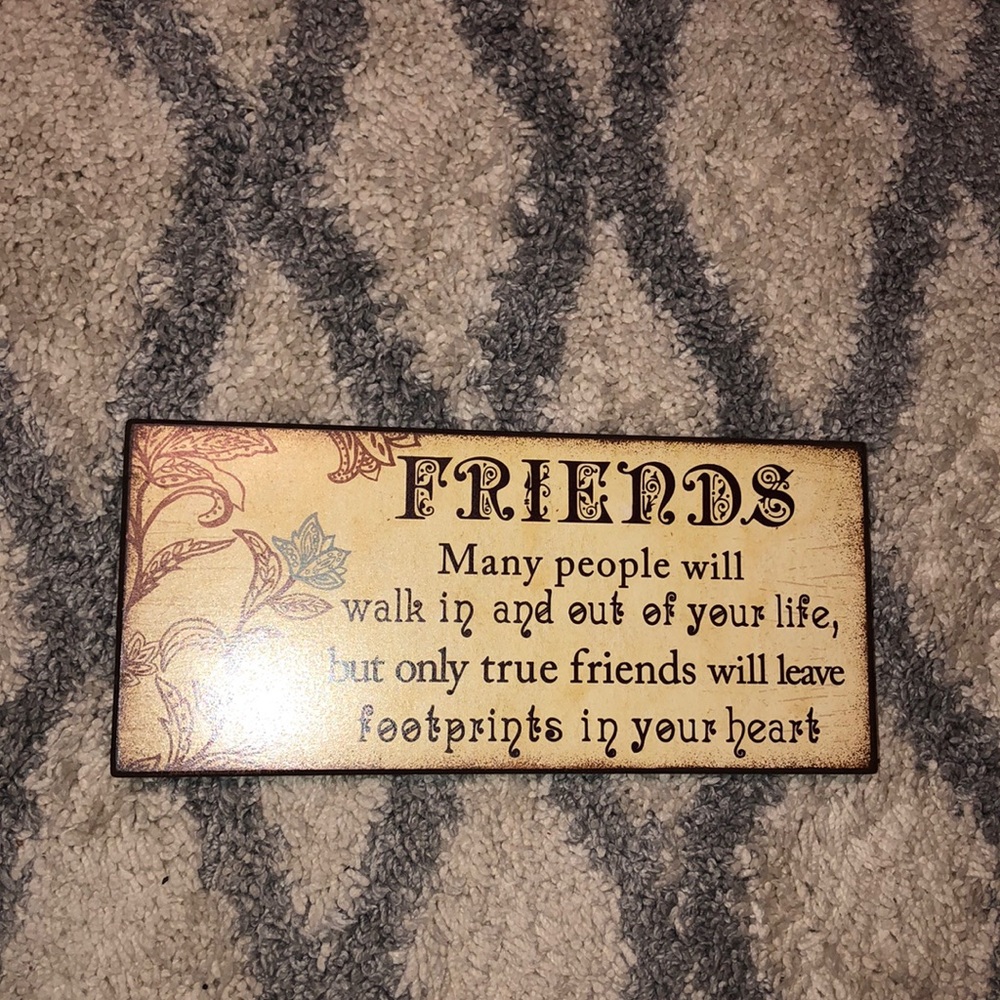 Friends Sign